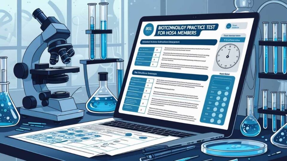 HOSA Biotechnology Practice Test