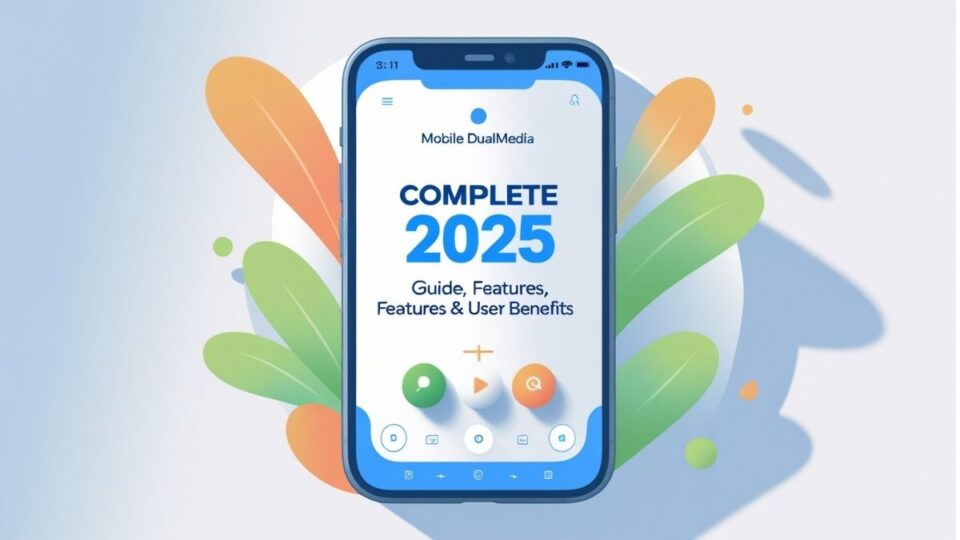 Application Mobile DualMedia working on phone, tablet, and smart TV seamlessly