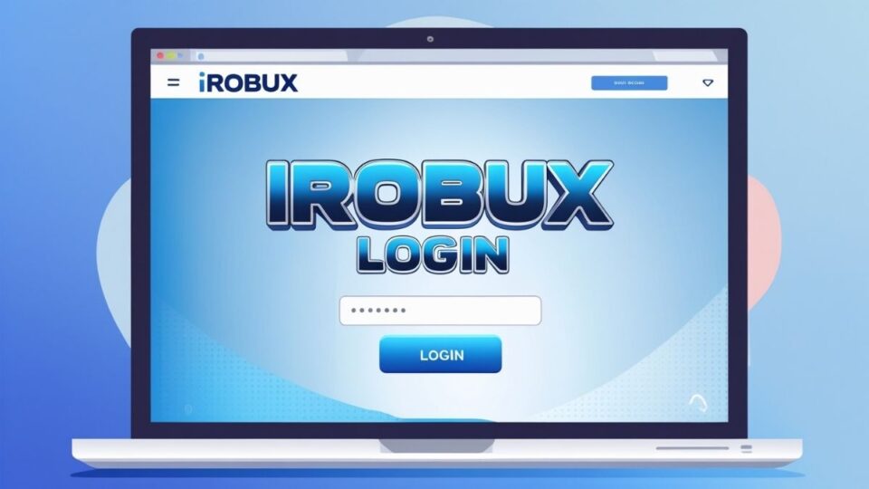 Irobux login page for Roblox free rewards entry