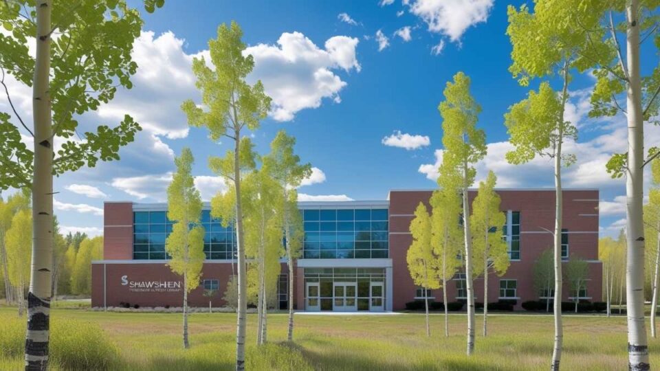 Shawsheen Tech Aspen students enjoying outdoor activities in a green campus