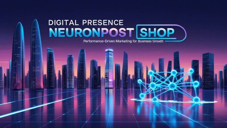 Digital Presence Neuronpostshop offering online marketing and business growth services