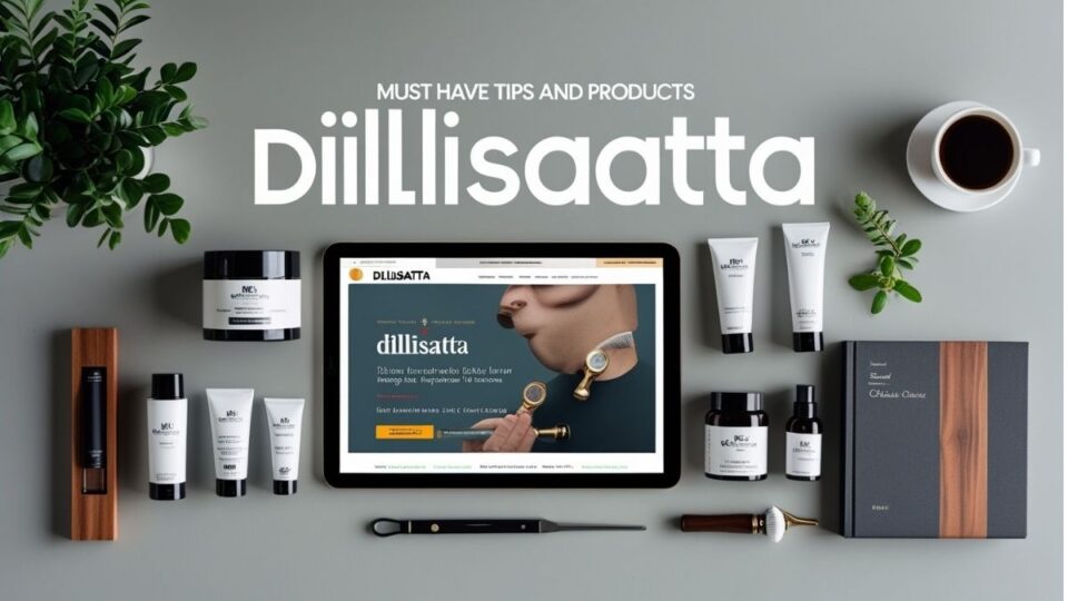 Must have tips and products Dillisatta lifestyle and grooming essentials for 2025 with skincare, grooming kits, and wellness tools