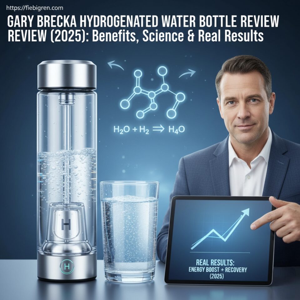 Gary Brecka Hydrogenated Water Bottle