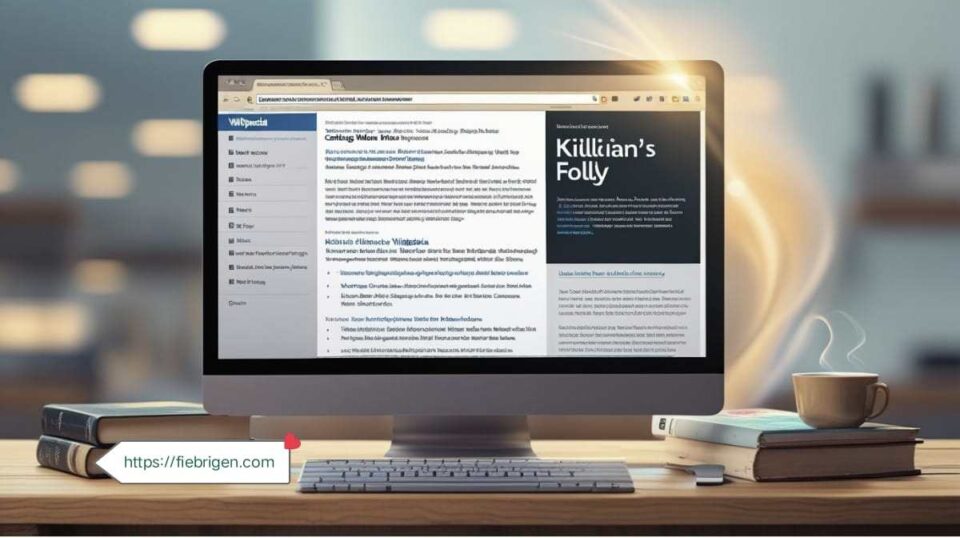 Is Killian's Folly a Real Book Wikipedia