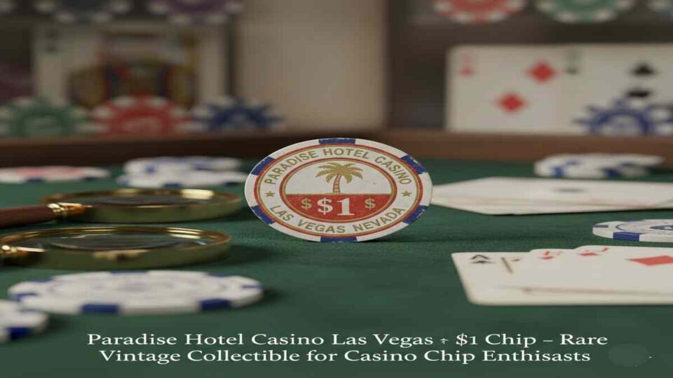 Paradise Hotel Casino Las Vegas Nevada $1 Chip