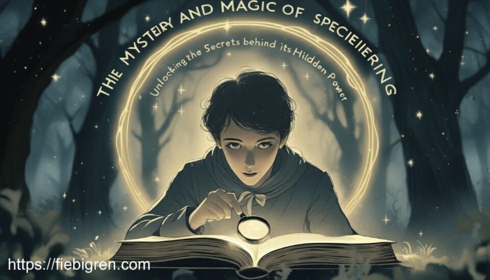 The Mystery and Magic of Speciering concept illustration